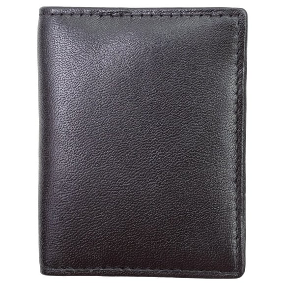 Genuine Leather Men's Card Case, Card Holder with RFID Blocking - Picture 9 of 10